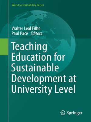 cover image of Teaching Education for Sustainable Development at University Level